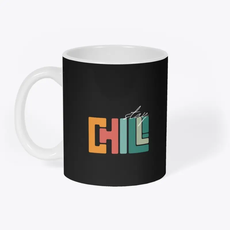 Stay Chill: Colorful Graphic Tee